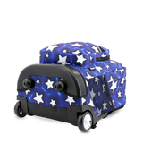 Sunrise Rolling Backpack (18 Inch) in Puffy Stars