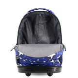 Sunrise Rolling Backpack (18 Inch) in Puffy Stars