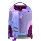 Sunrise Rolling Backpack (18 Inch) in Purple Mermaid - JWorldstore