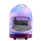 Sunrise Rolling Backpack (18 Inch) in Purple Mermaid - JWorldstore