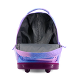 Sunrise Rolling Backpack (18 Inch) in Purple Mermaid - JWorldstore