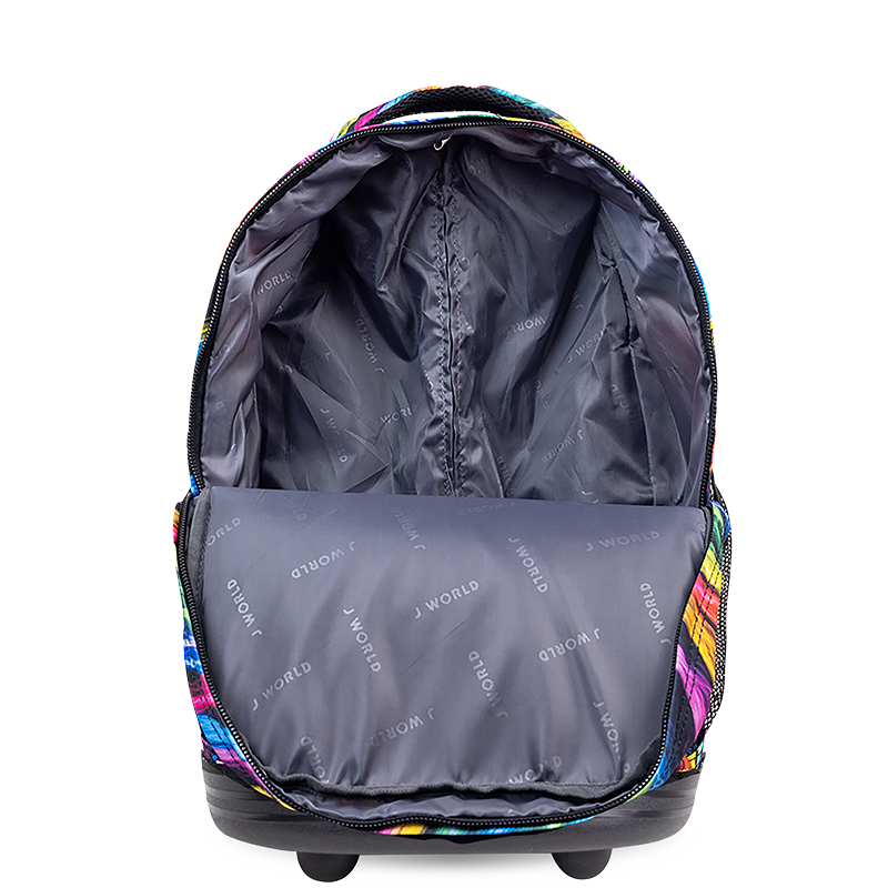 Sunrise Rolling Backpack (18 Inch) in Quantum - JWorldstore