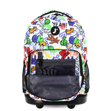 Sunrise Rolling Backpack (18 Inch) in Street Art