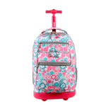 Sundance Laptop Rolling Backpack (20 Inch) in Blue Raspberry - JWorldstore