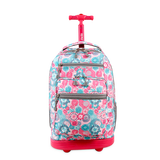 Sundance Laptop Rolling Backpack (20 Inch) in Blue Raspberry - JWorldstore