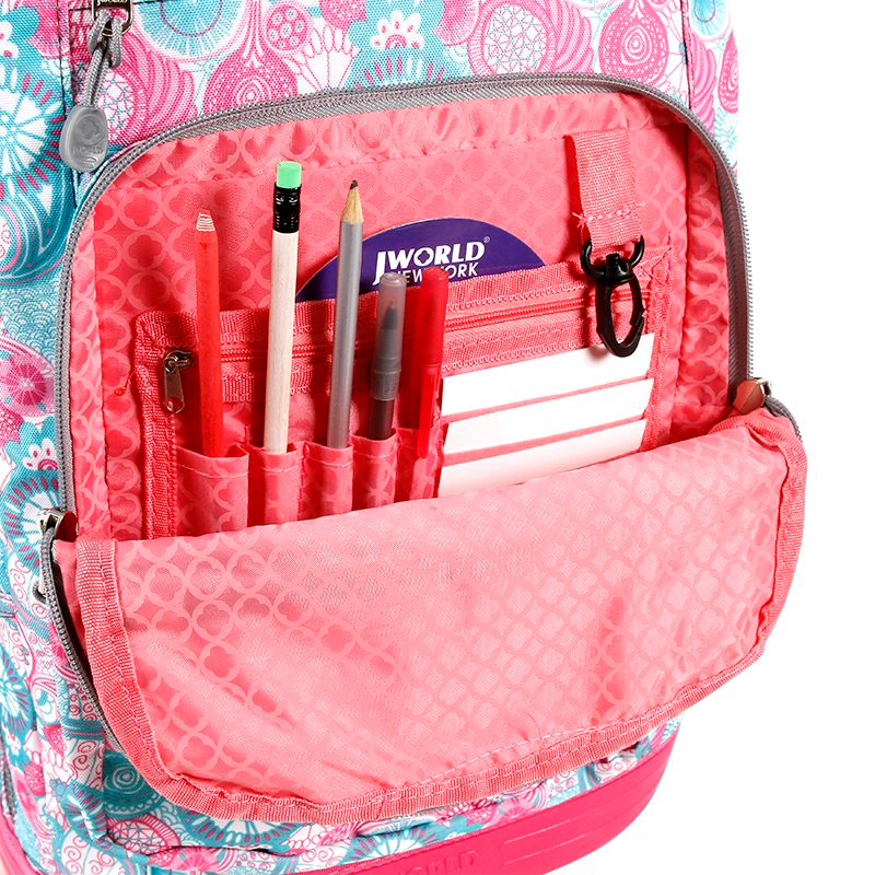 Sundance Laptop Rolling Backpack (20 Inch) in Blue Raspberry - JWorldstore
