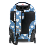 Sundance Laptop Rolling Backpack (20 Inch) in Denim Heart - JWorldstore