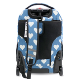 Sundance Laptop Rolling Backpack (20 Inch) in Denim Heart - JWorldstore