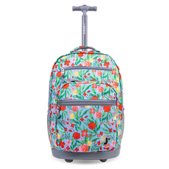 Sundance Laptop Rolling Backpack (20 Inch) in Flora - JWorldstore