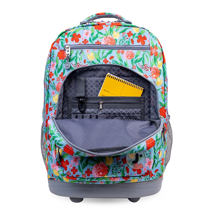 Sundance Laptop Rolling Backpack (20 Inch) in Flora - JWorldstore