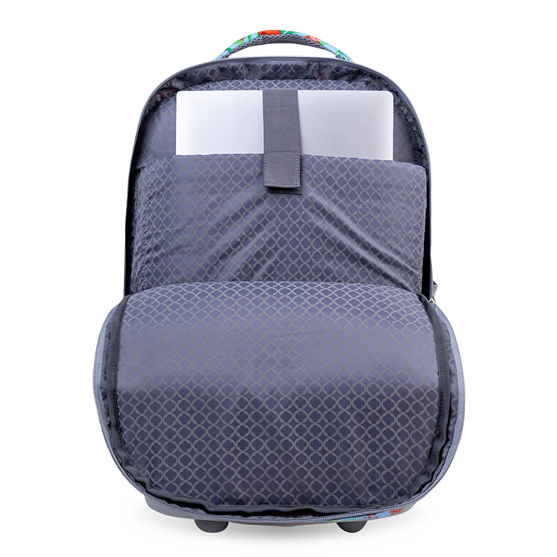 Sundance Laptop Rolling Backpack (20 Inch) in Flora - JWorldstore