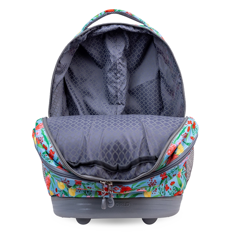 Sundance Laptop Rolling Backpack (20 Inch) in Flora - JWorldstore