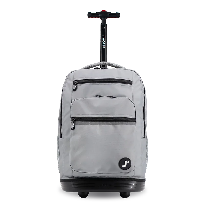Sundance Laptop Rolling Backpacks For Travel | Grey