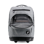 Sundance Laptop Rolling Backpack (20 Inch) in Grey - JWorldstore