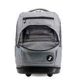 Sundance Laptop Rolling Backpack (20 Inch) in Grey - JWorldstore