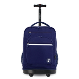 Sundance Laptop Rolling Backpack (20 Inch) in Navy - JWorldstore