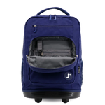 Sundance Laptop Rolling Backpack (20 Inch) in Navy - JWorldstore