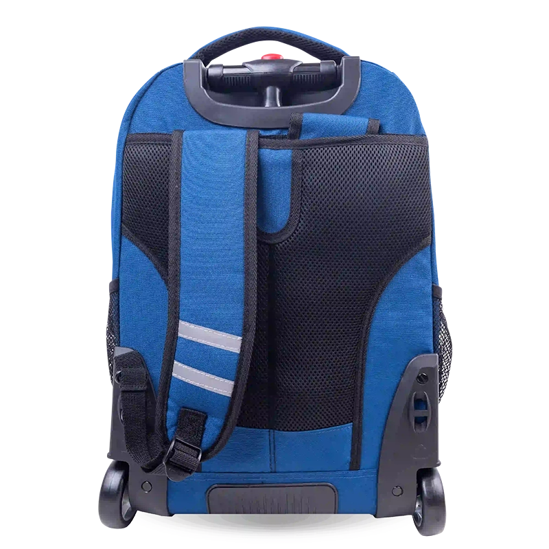 Sundance Laptop Rolling Backpack (20 Inch) in Navy - JWorldstore