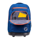 Sundance Laptop Rolling Backpack (20 Inch) in Navy - JWorldstore