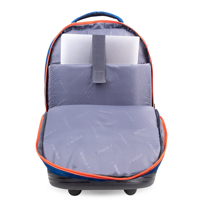 Sundance Laptop Rolling Backpack (20 Inch) in Navy - JWorldstore