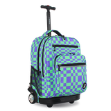 Sundance Laptop Rolling Backpack (20 Inch) in Pixel Checkers