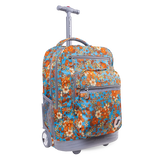 Sundance Laptop Rolling Backpack (20 Inch) in Retro Bloom - JWorldstore
