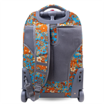 Sundance Laptop Rolling Backpack (20 Inch) in Retro Bloom - JWorldstore