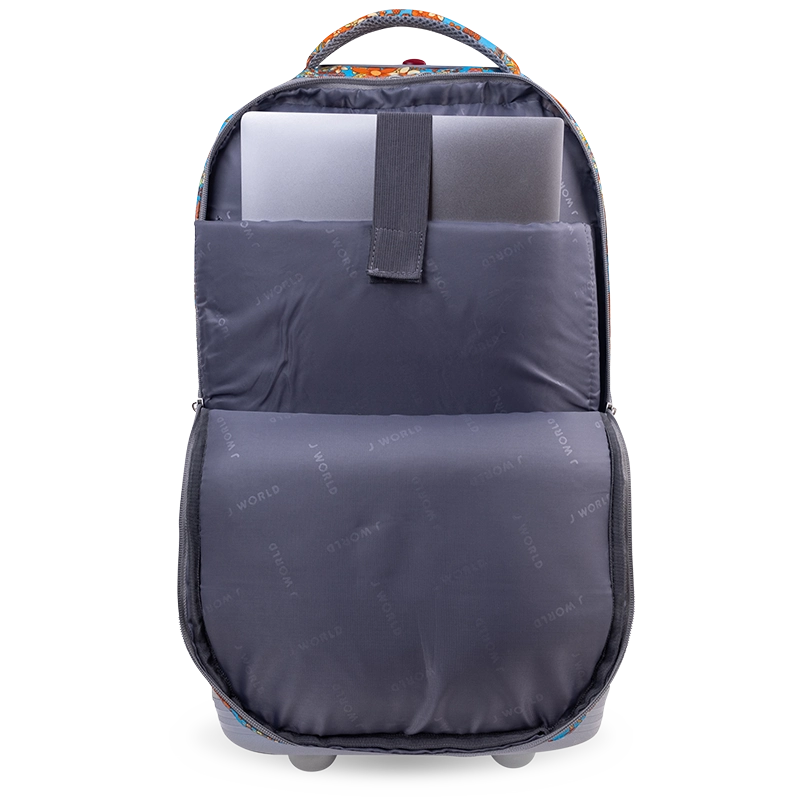 Sundance Laptop Rolling Backpack (20 Inch) in Retro Bloom - JWorldstore