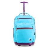 Sundance Laptop Rolling Backpack (20 Inch) in Sky Blue - JWorldstore