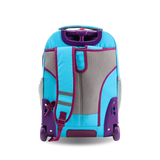 Sundance Laptop Rolling Backpack (20 Inch) in Sky Blue - JWorldstore
