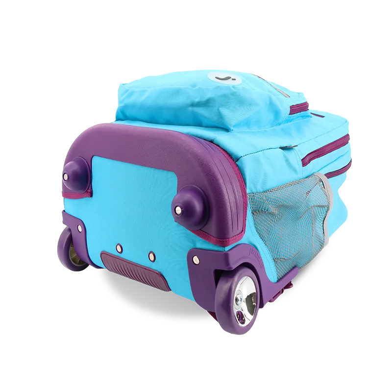 Sundance Laptop Rolling Backpack (20 Inch) in Sky Blue - JWorldstore