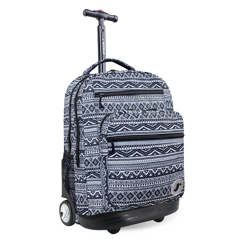 Sundance Laptop Rolling Backpack (20 Inch) in Tribal - JWorldstore
