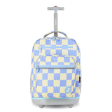 Sundance Laptop Rolling Backpack (20 Inch) in Wiggle Blue