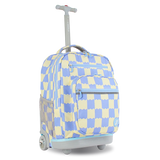 Sundance Laptop Rolling Backpack (20 Inch) in Wiggle Blue