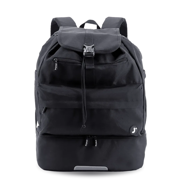 J World Ace Racket Sports Backpack for Tennis & Pickleball Black