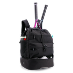 Ace Racket Sports Backpack for Tennis & Pickleball in Black - JWorldstore