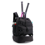 Ace Racket Sports Backpack for Tennis & Pickleball in Black - JWorldstore