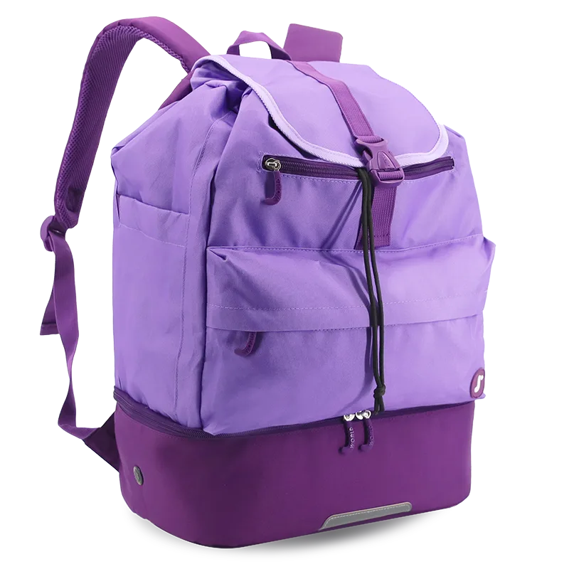Ace Racket Sports Backpack for Tennis & Pickleball in Purple - JWorldstore