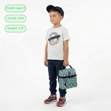 Corey Lunch Bag in Wiggle Coral - JWorldstore