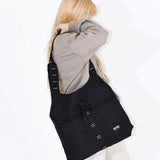 Util Tote Bag in Black/Yellow