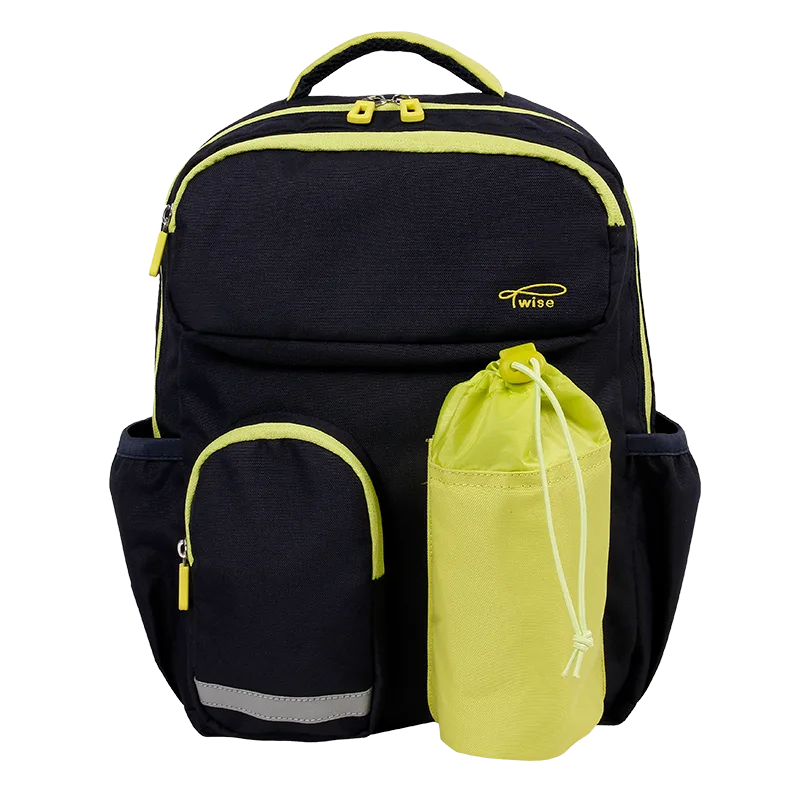 Twise All-Set Kids' Ergonomic Backpack in Navy - JWorldstore