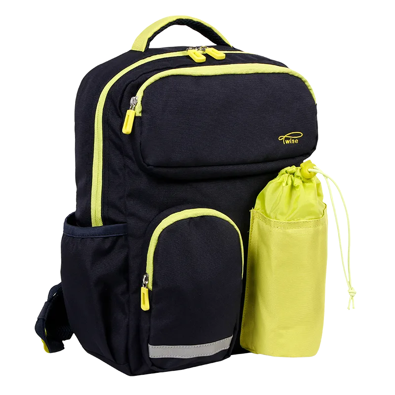 Twise All-Set Kids' Ergonomic Backpack in Navy - JWorldstore