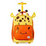 Side-Kick Rolling Backpack in Giraffe - JWorldstore