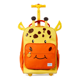 Side-Kick Rolling Backpack in Giraffe - JWorldstore