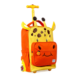 Side-Kick Rolling Backpack in Giraffe - JWorldstore
