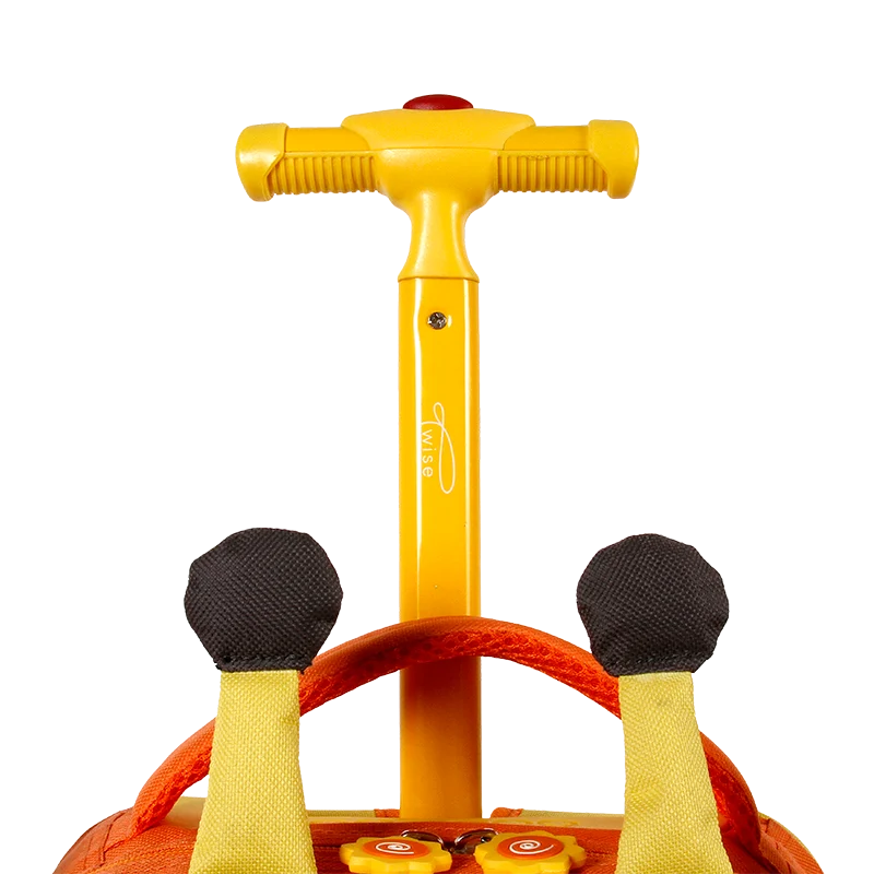 Side-Kick Rolling Backpack in Giraffe - JWorldstore