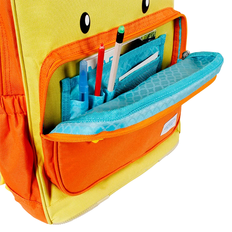Side-Kick Rolling Backpack in Giraffe - JWorldstore