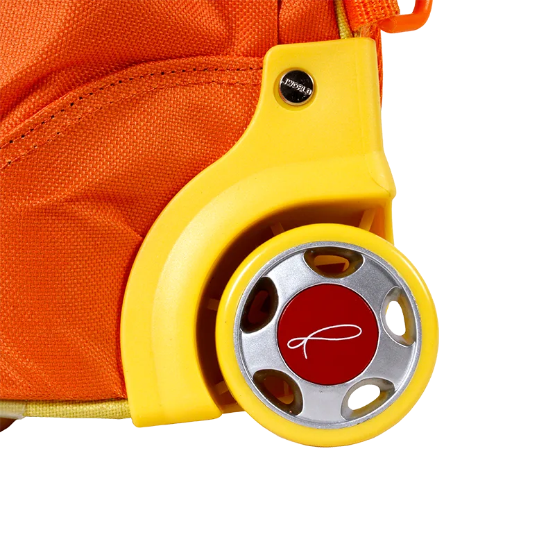 Side-Kick Rolling Backpack in Giraffe - JWorldstore