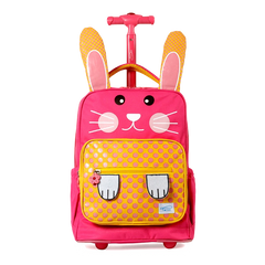 Side-Kick Rolling Backpack in Rabbit - JWorldstore