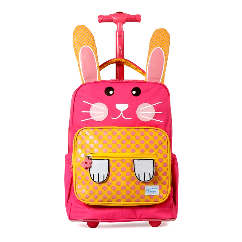 Side-Kick Rolling Backpack in Rabbit - JWorldstore